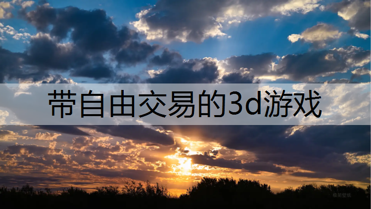 带自由交易的3d游戏